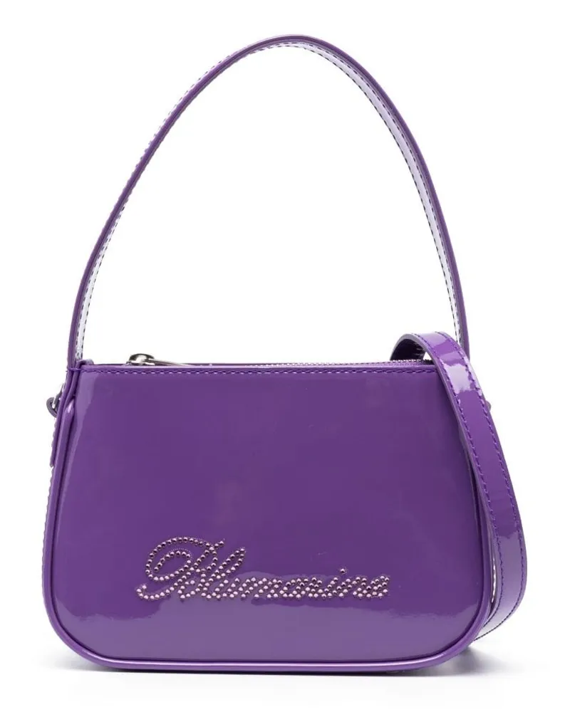 Blumarine Handtasche mit Finish Violett