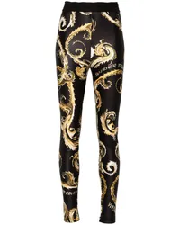 Versace Jeans Chromo Couture Leggings Schwarz