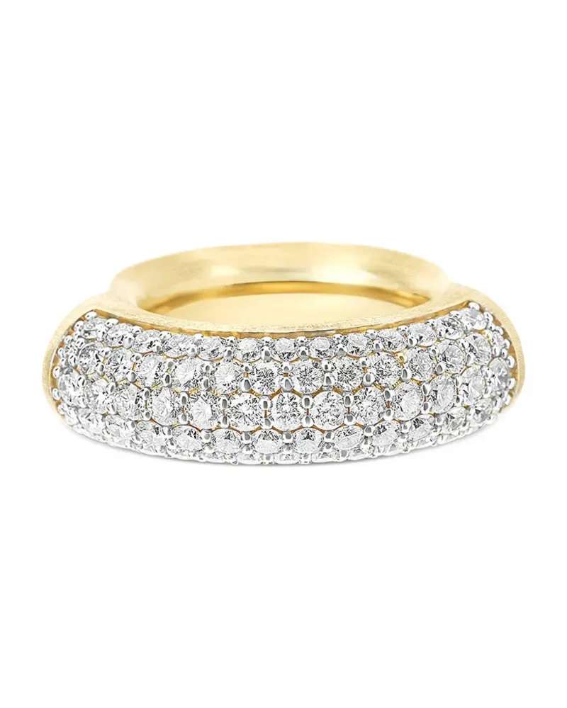 NANIS 18kt Libera Icon Gelbgoldring mit Diamant Gold