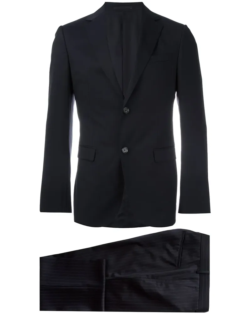 Ermenegildo Zegna Zweiteiliger Wollanzug - Blau Blau