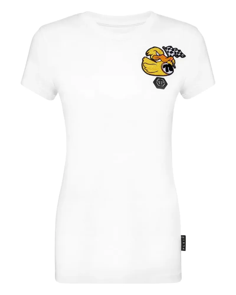 Philipp Plein T-Shirt aus Baumwolle - Weiß Weiß