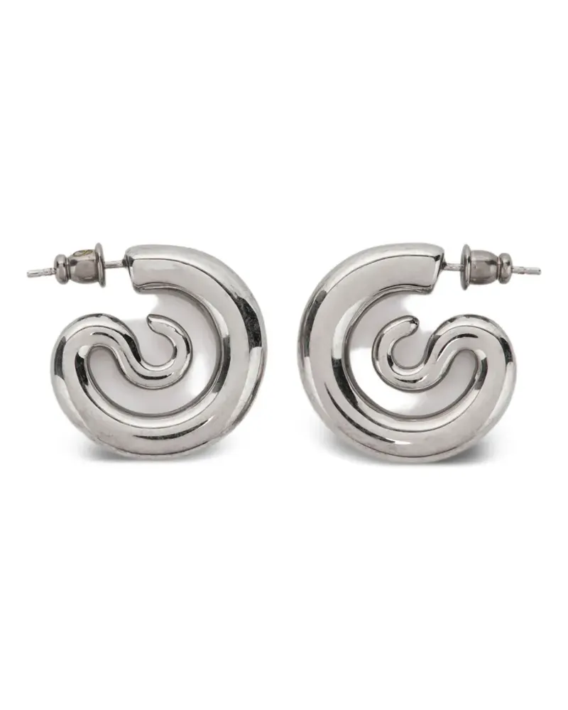 PANCONESI Serpent Creolen - Silber Silber