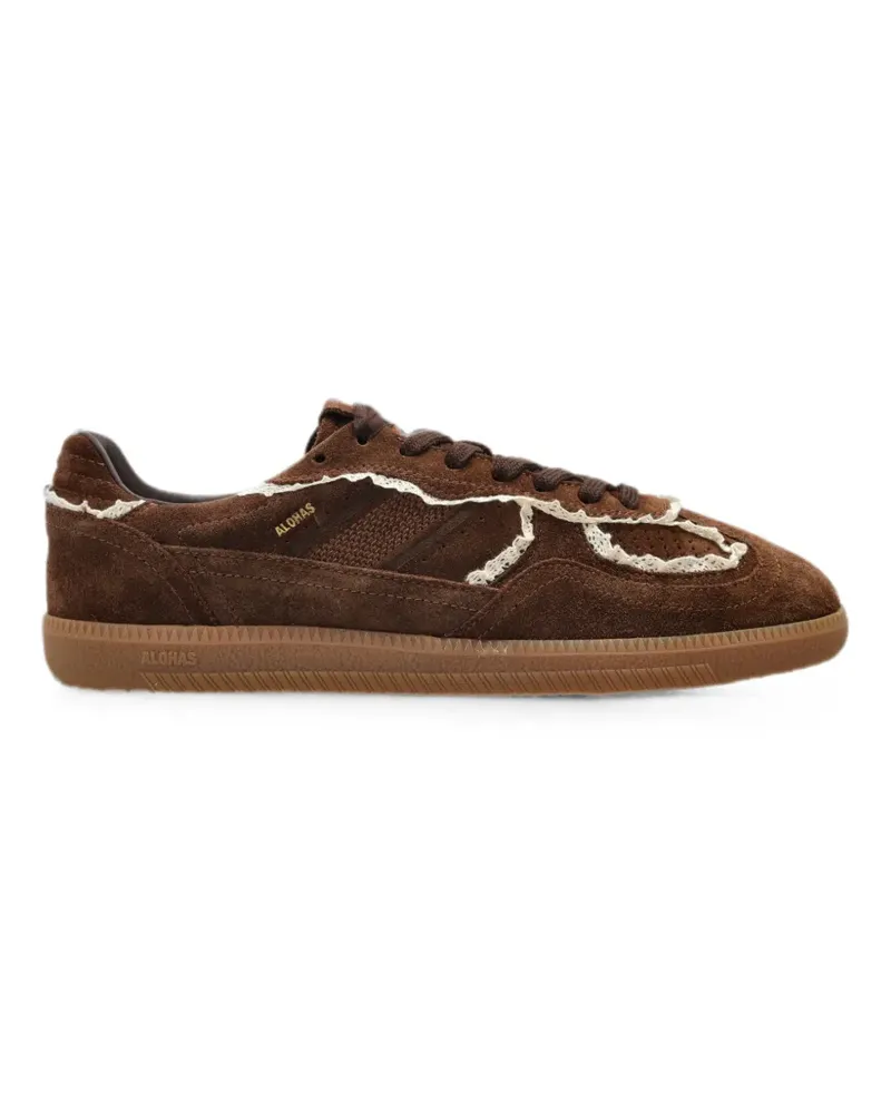 Alohas Tb.490 crochet-trim sneakers - Braun Braun