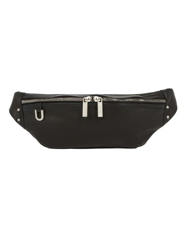 Rick Owens zip-fastening belt bag - Schwarz Schwarz