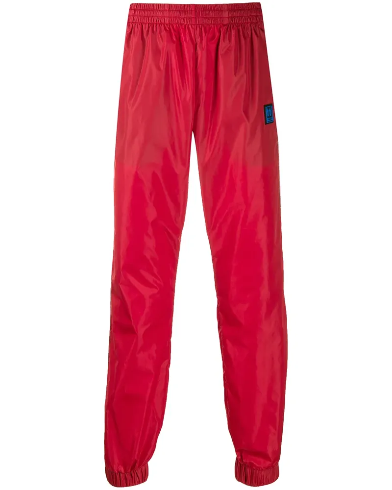 OFF-WHITE Jogginghose mit Logo - Rot Rot