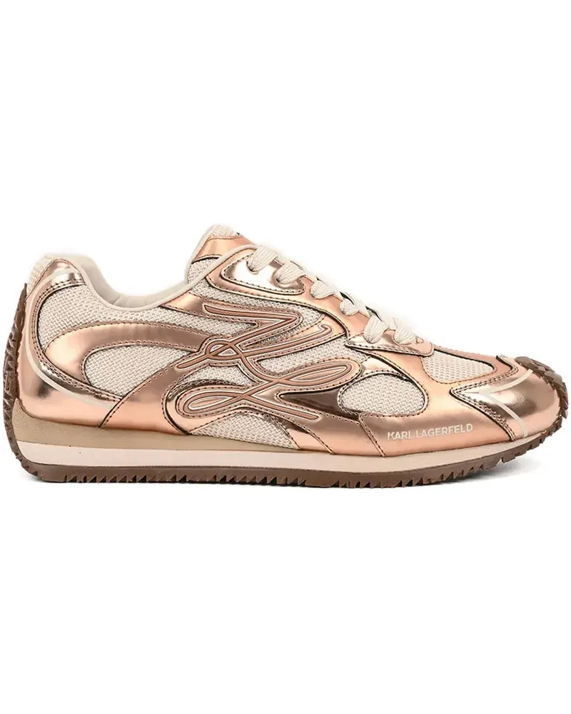 Karl Lagerfeld Velocette Sneakers - Gold Gold