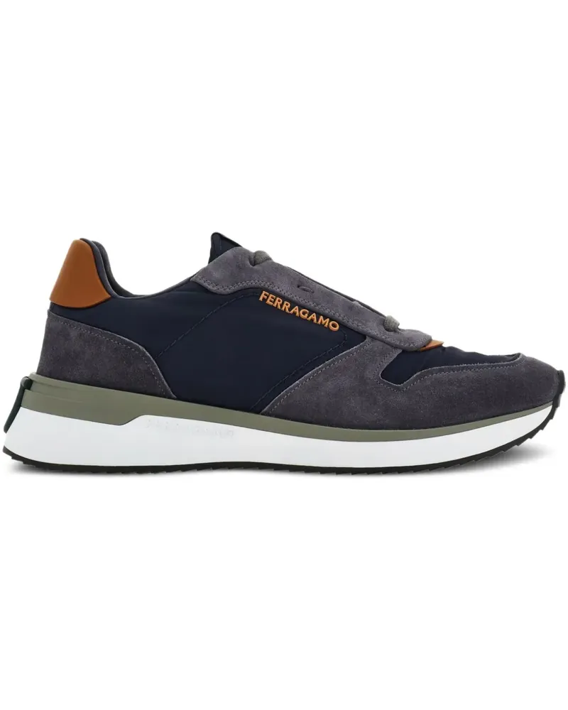 Ferragamo Sneakers aus Wildleder - Blau Blau