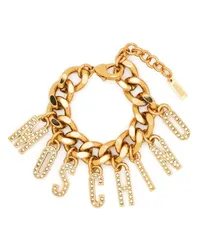 Moschino Armband mit Logo Gold