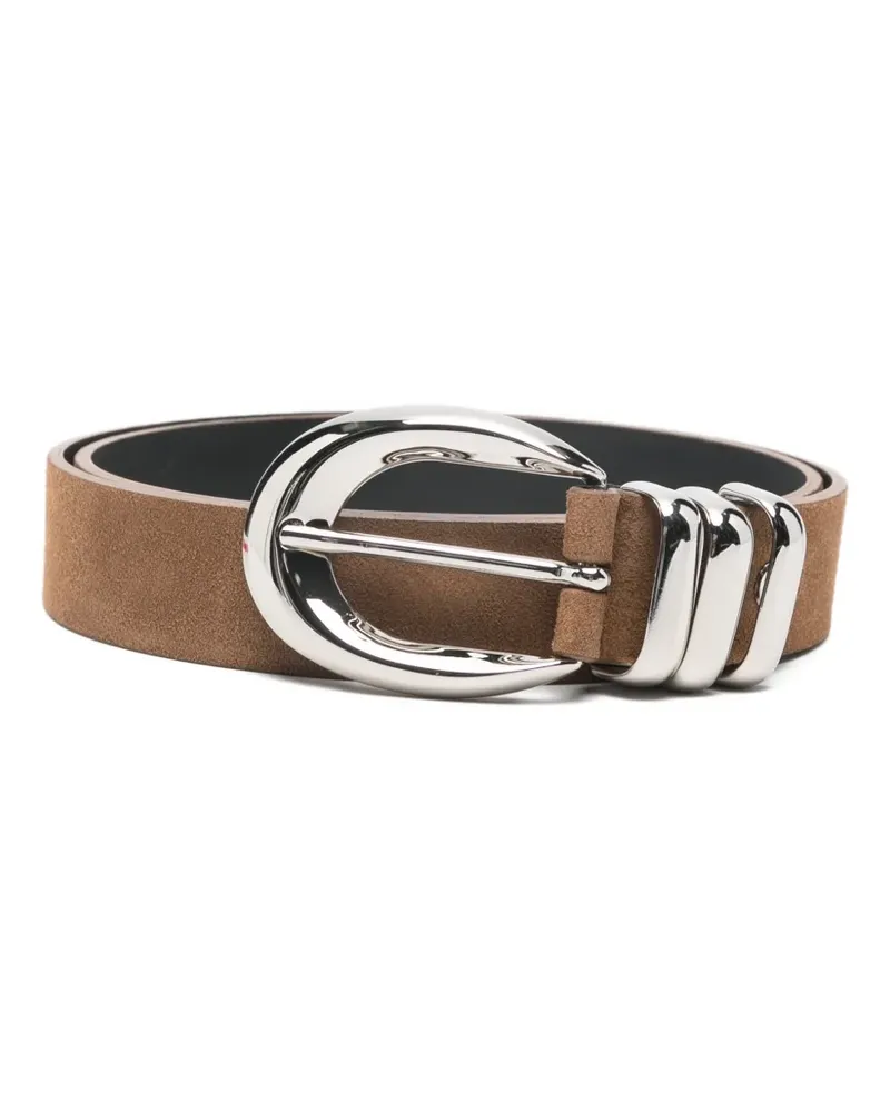 Federica Tosi Emily leather belt - Braun Braun