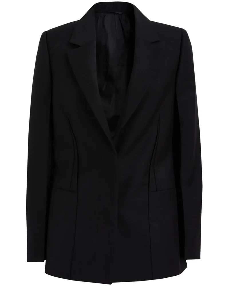 Givenchy Blazer mit Corsage - Schwarz Schwarz