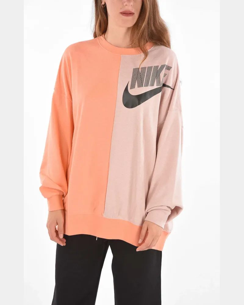 Nike Pullover im Oversized-Look - Orange Orange