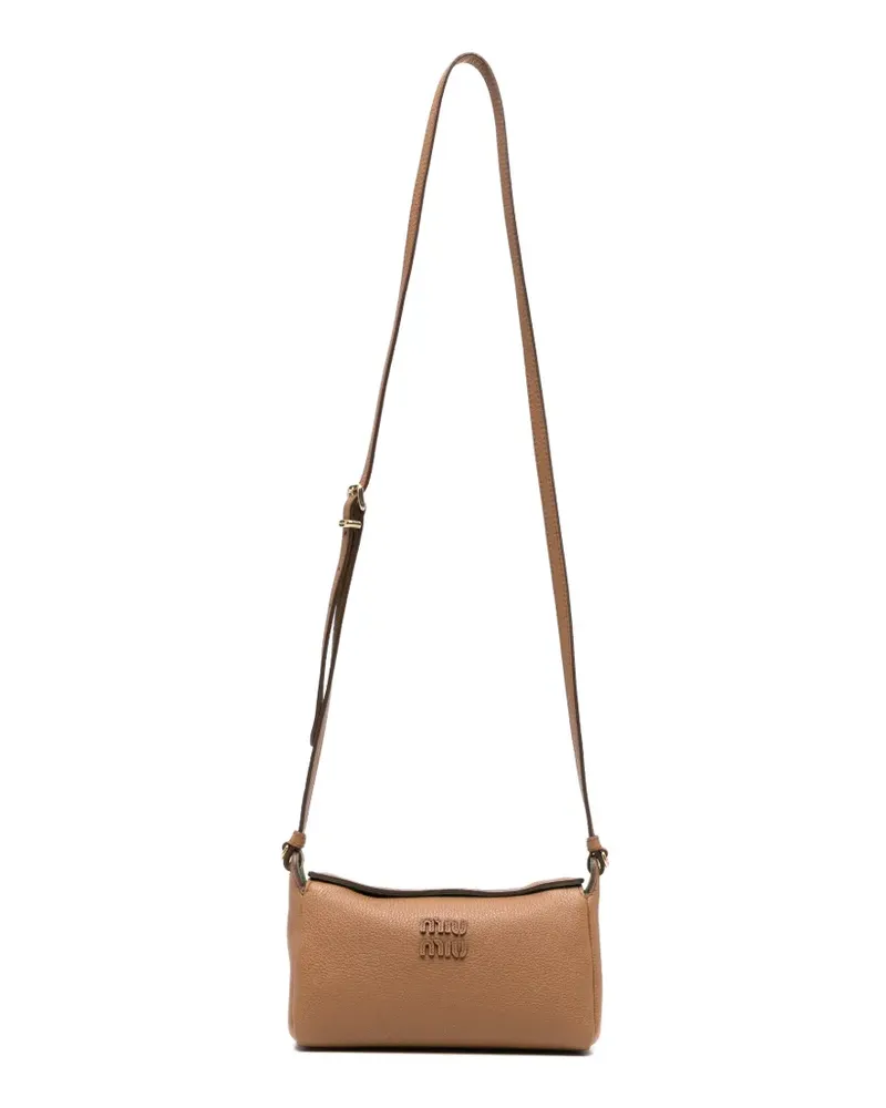 Miu Miu leather cross body bag - Nude Nude