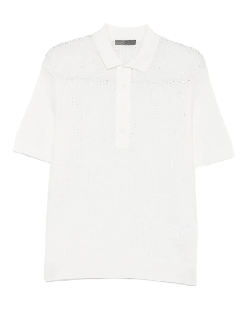 Corneliani short-sleeves polo shirt - Weiß Weiß
