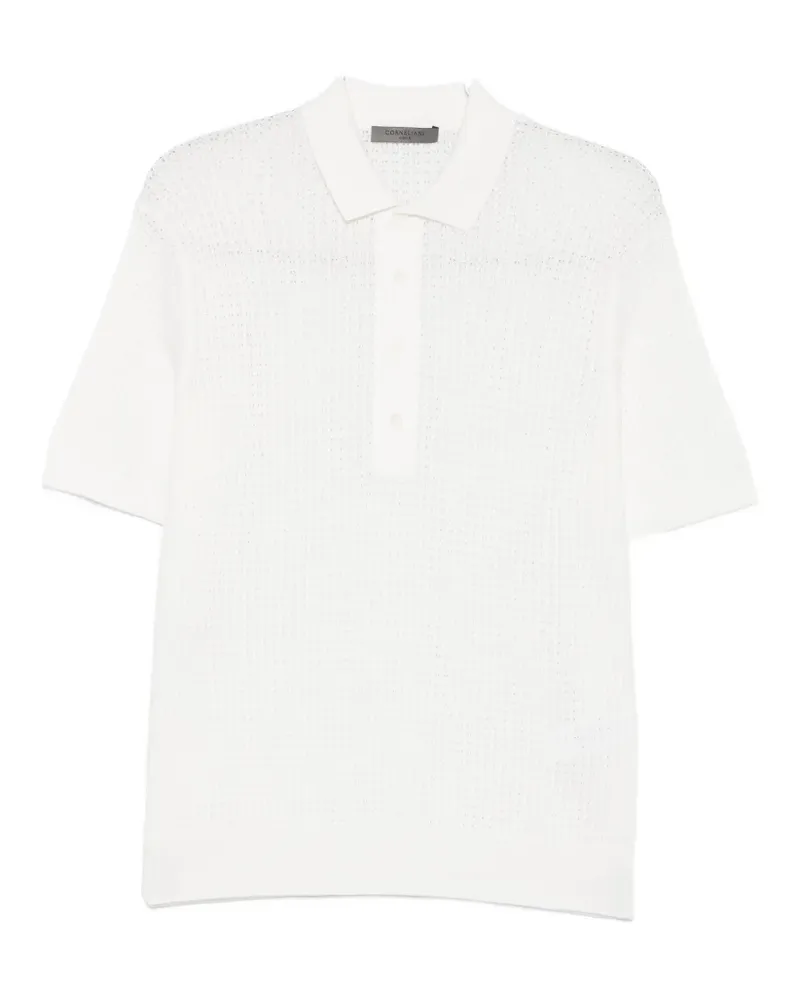 Corneliani short-sleeves polo shirt - Weiß Weiß