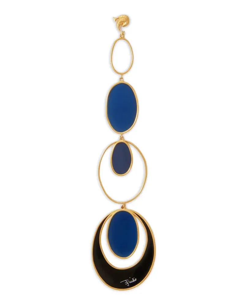 Emilio Pucci Bersaglio Hängeohrring - Gold Gold