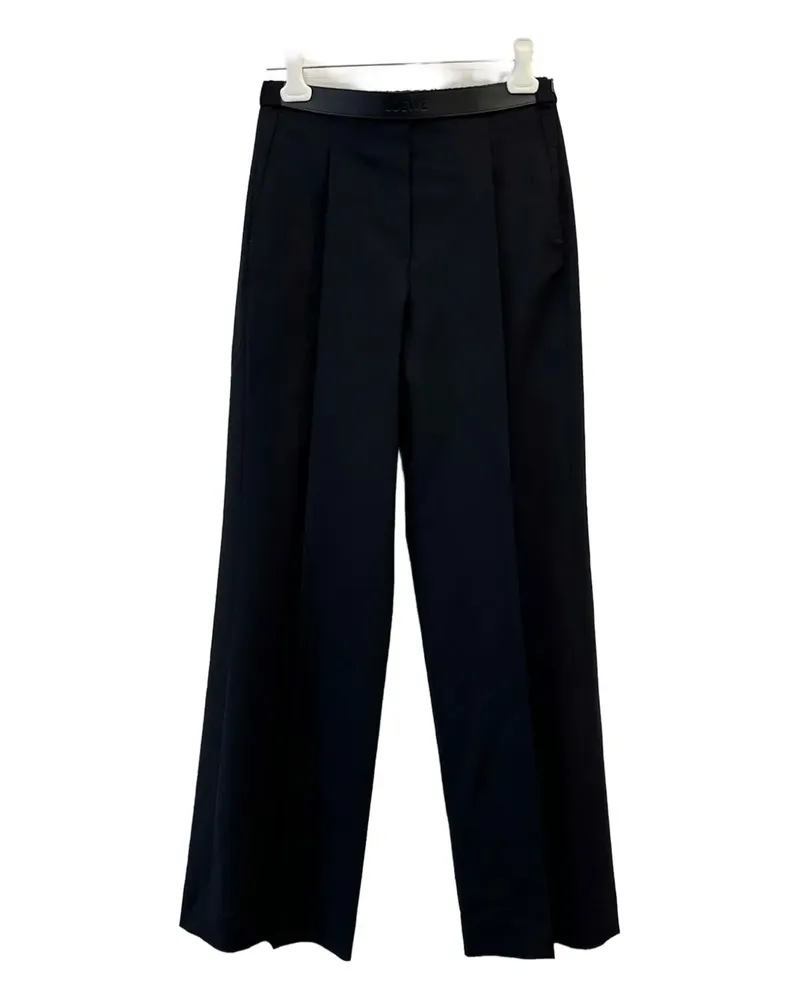 Loewe logo-detail trousers - Schwarz Schwarz