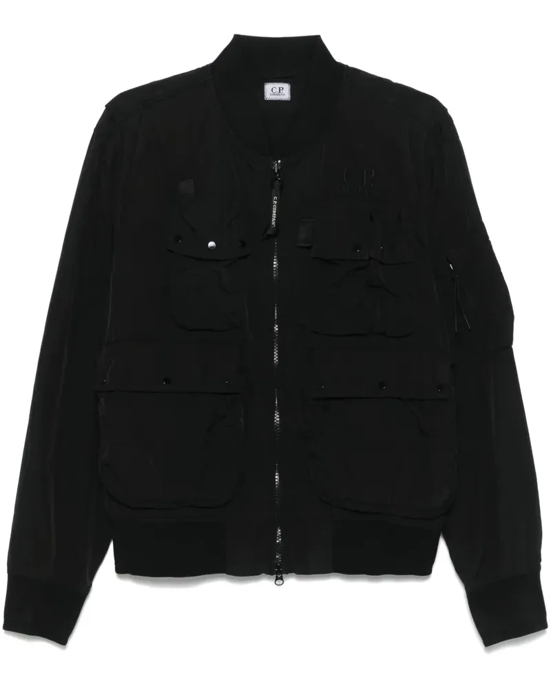 C.P. Company Chrome-R Jacke - Schwarz Schwarz