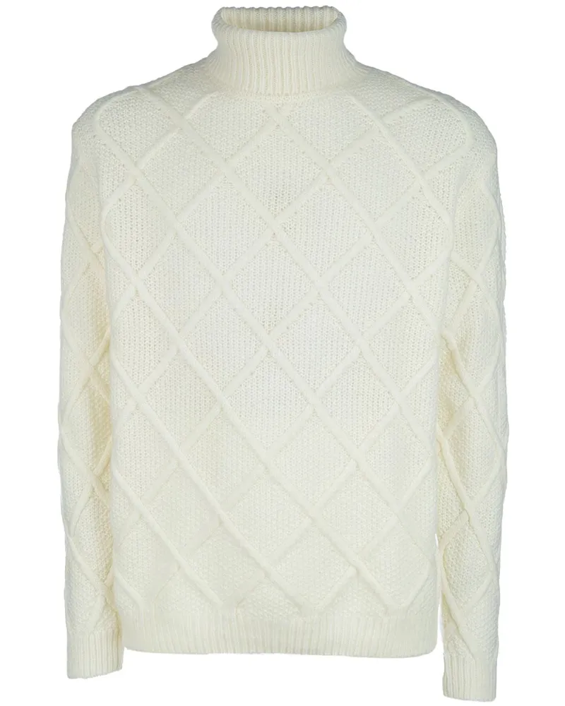 Daniele Fiesoli Pullover mit Rollkragen - Weiß Weiß