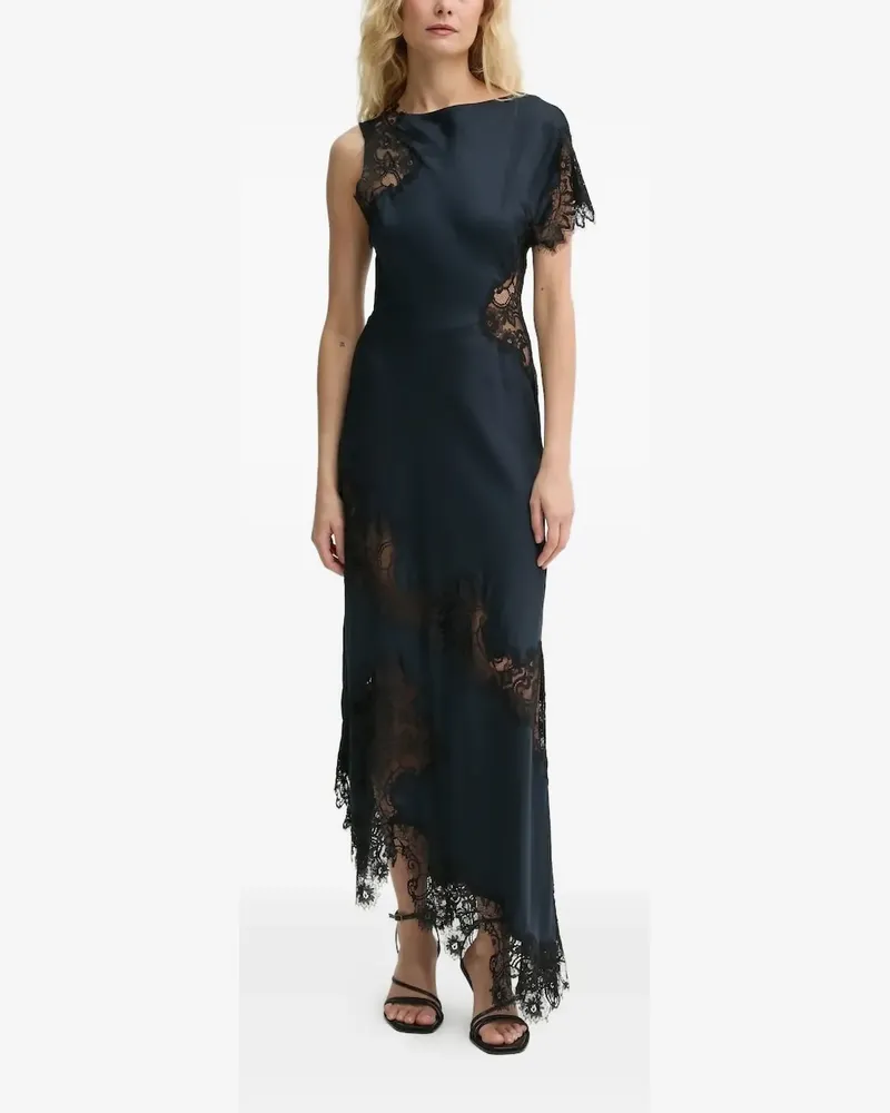 A.L.C. Asymmetrisches Alessia Kleid - Blau Blau