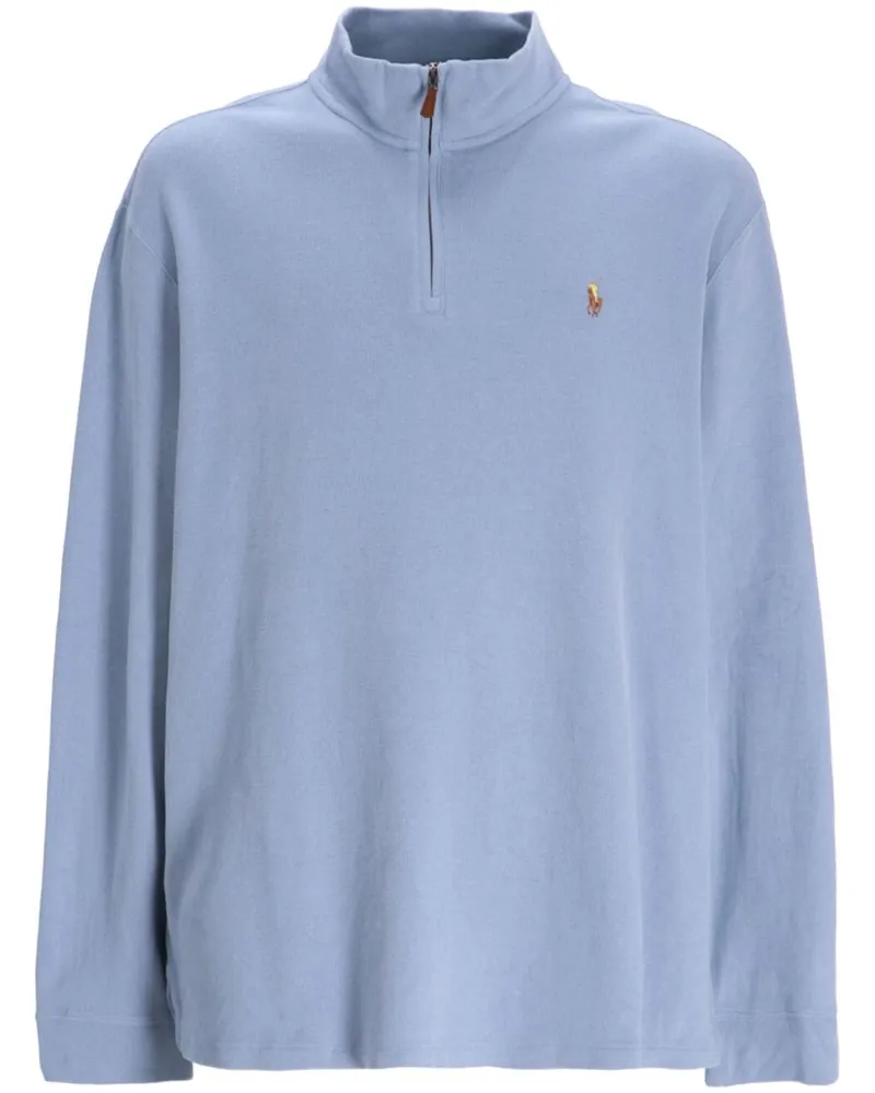 Ralph Lauren Sweatshirt mit Logo-Stickerei - Blau Blau