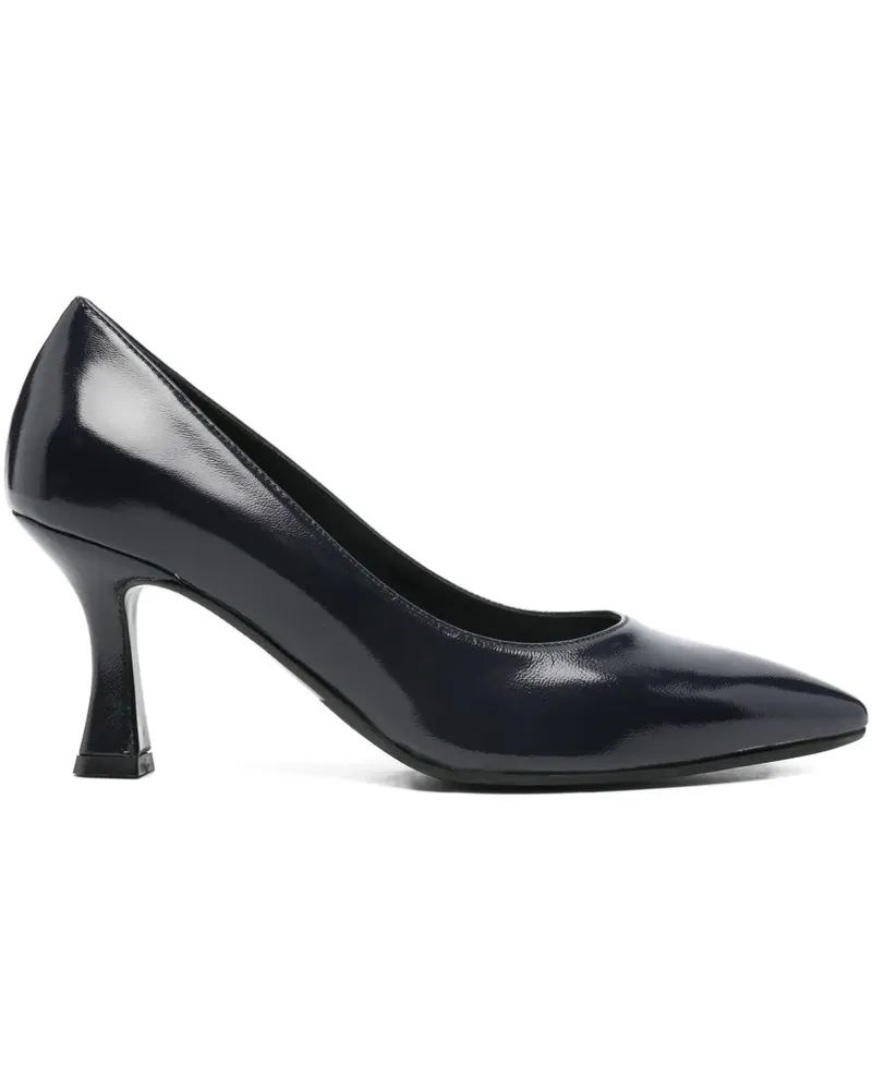 Melluso 70mm pointed leather pumps - Blau Blau