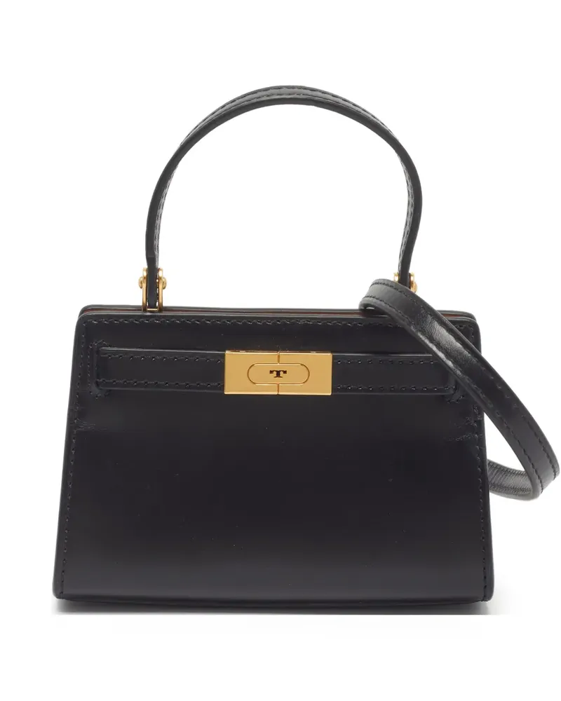 Tory Burch Nano Lee Radziwill Umhängetasche - Schwarz Schwarz