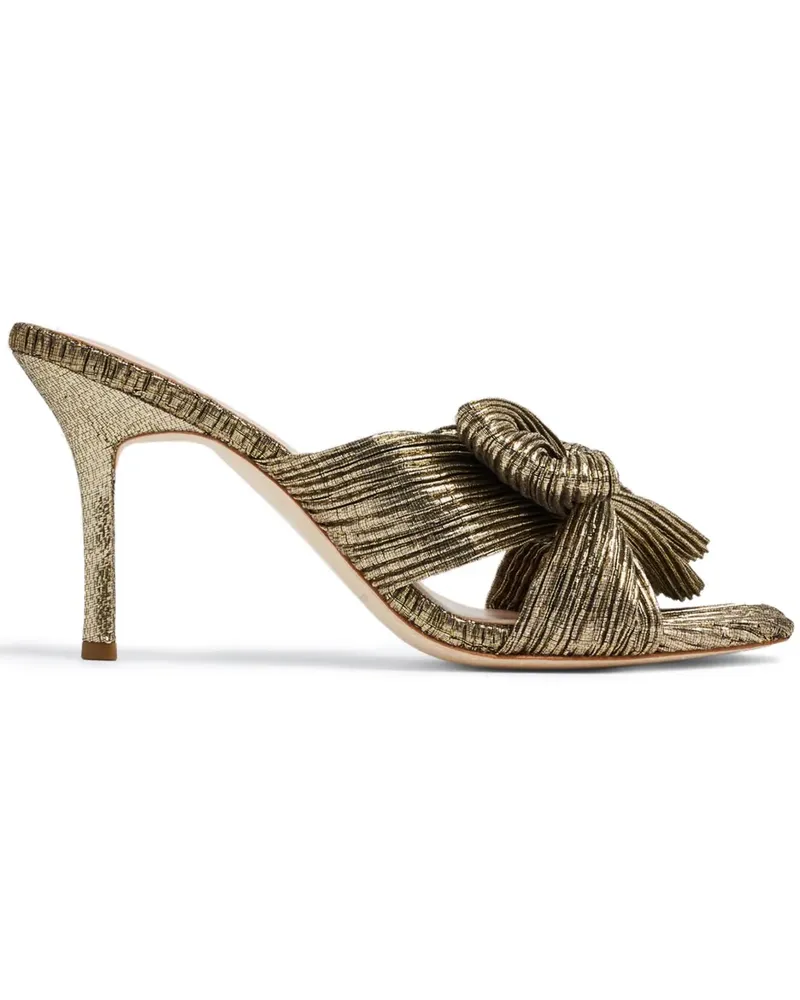 Loeffler Randall Claudia Mules 90mm - Gold Gold