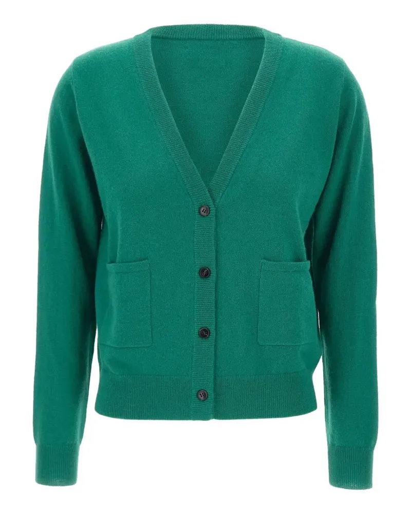 Not Shy Ava V-neck cardigan - Grün Grün