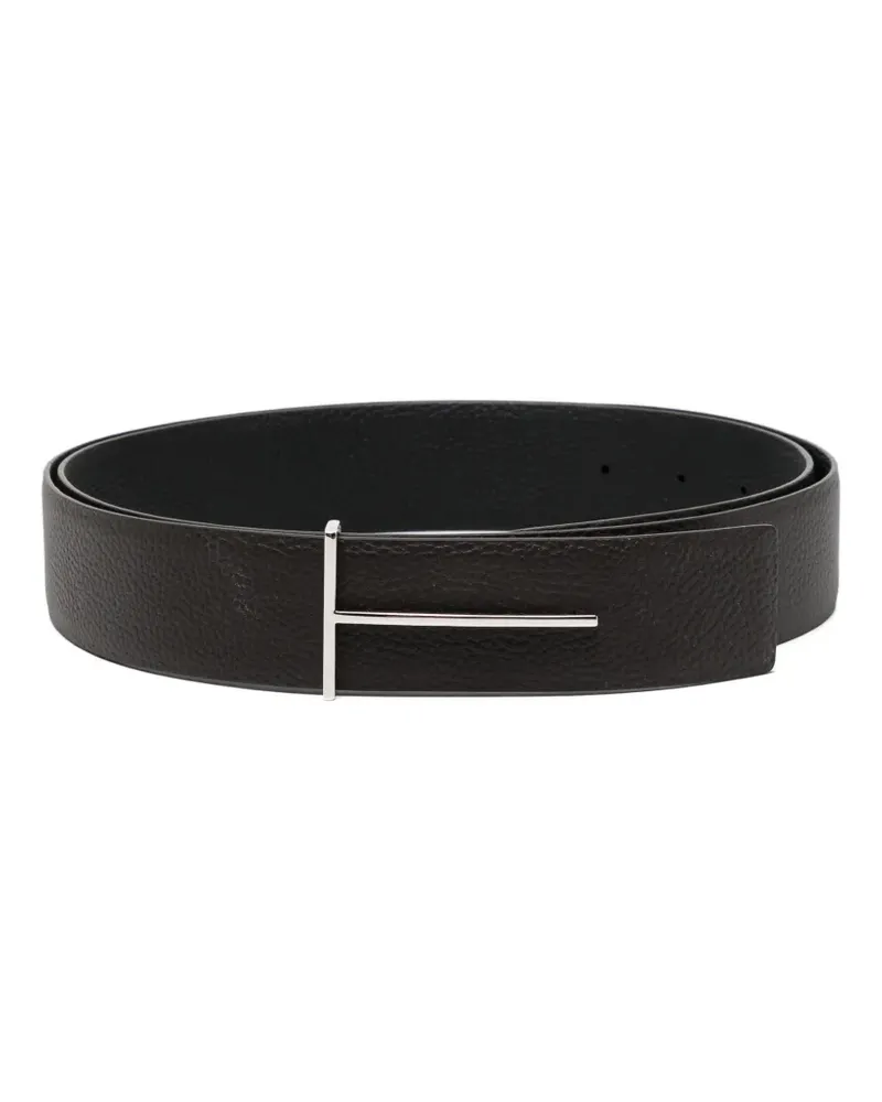 Tom Ford leather reversible belt - ENB BROWN+BLACK Enb