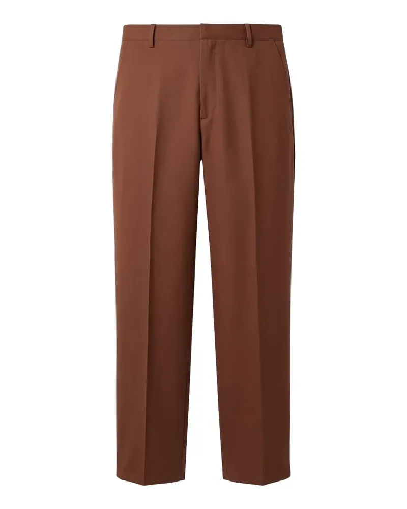 Costumein pressed-crease trousers - Braun Braun