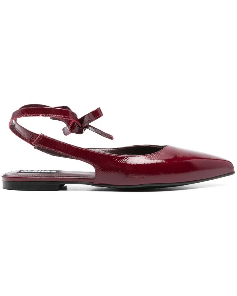 Alohas Ribbon Ballerinas - Rot Rot