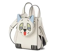 Hammock Tote Bag mit Tiergesicht - Weiß