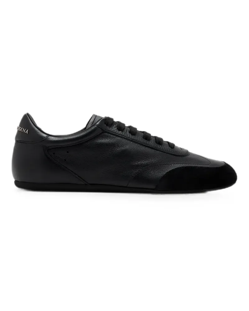 Dolce & Gabbana Sneakers mit Kontrasteinsatz - Schwarz Schwarz