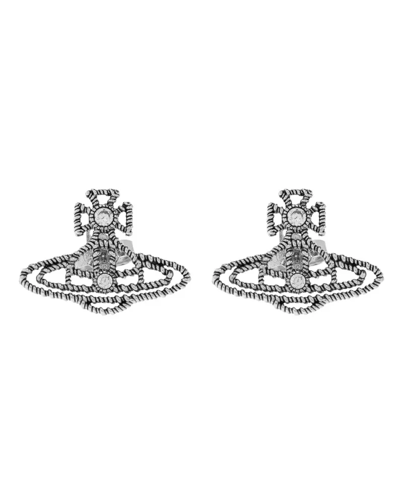 Vivienne Westwood orb crystal-embellished earrings - Silber Silber