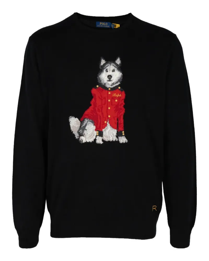 Ralph Lauren Pullover mit Rundhalsausschnitt - Schwarz Schwarz