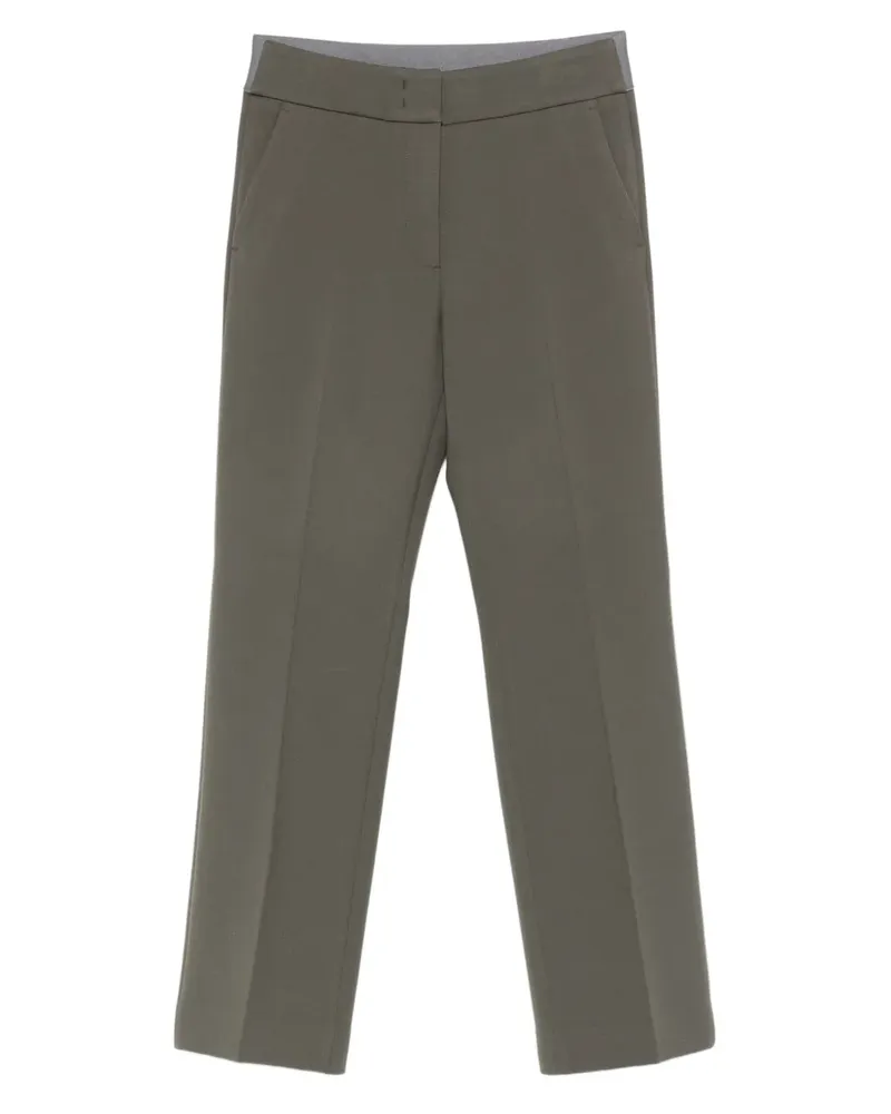 Peserico Flache Hose mit Seitentaschen - Grau Grau