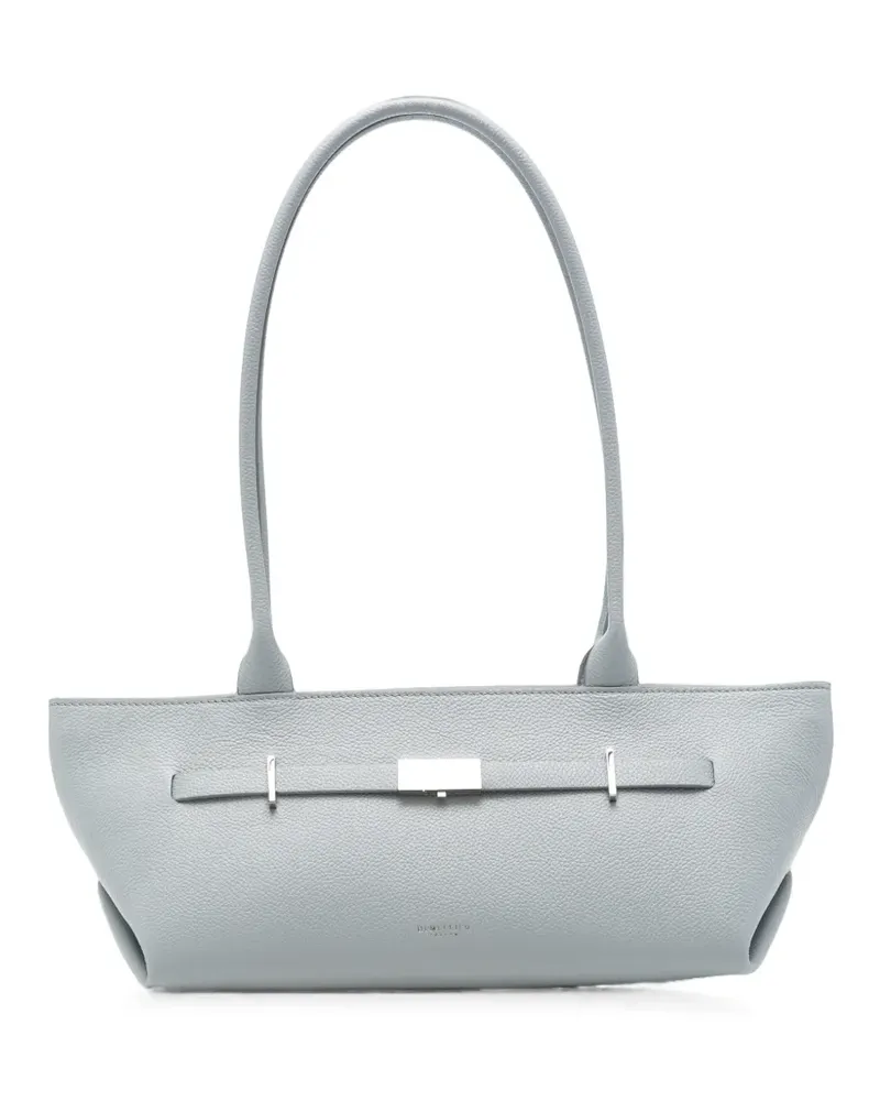 DeMELLIER New York logo-detail shoulder bag - Blau Blau