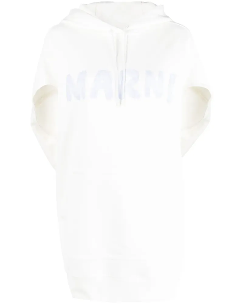 Marni Klassischer Hoodie - Weiß Weiß