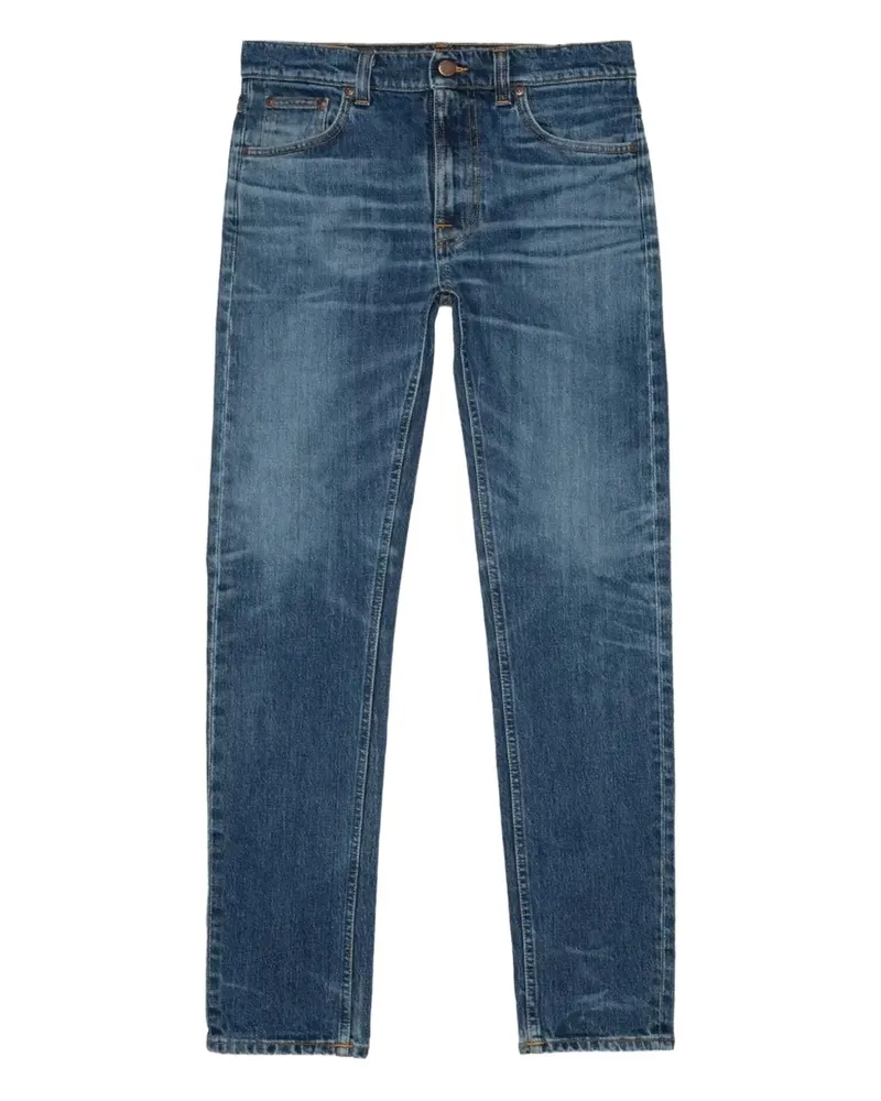 Nudie Jeans Solid Ollie Jeans - Blau Blau