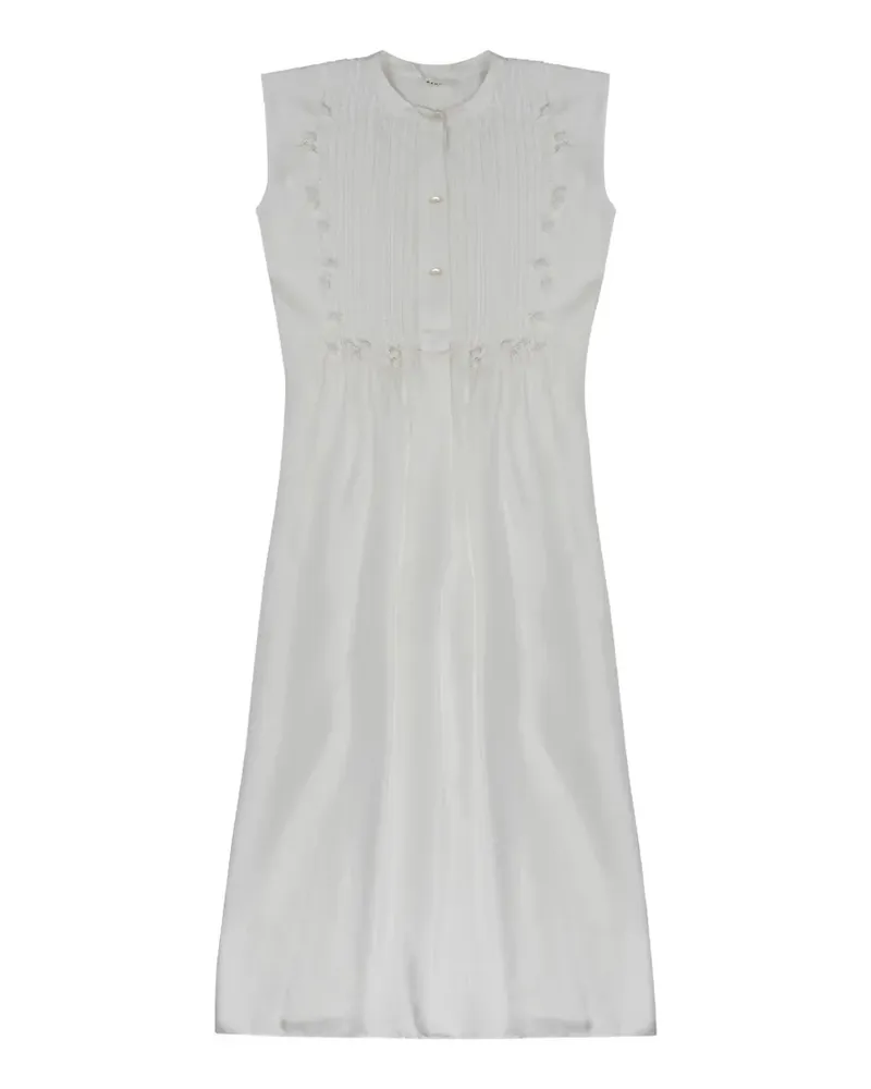 Parah Sadio Kleid - Weiß Weiß
