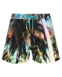 Paul Smith Badeshorts mit Palmen-Print Mehrfarbig