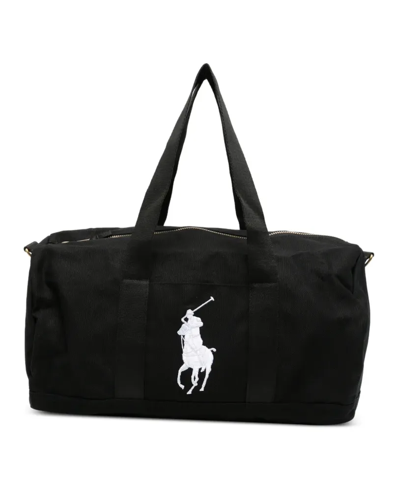 Ralph Lauren Reisetasche mit Logo-Stickerei - Schwarz Schwarz