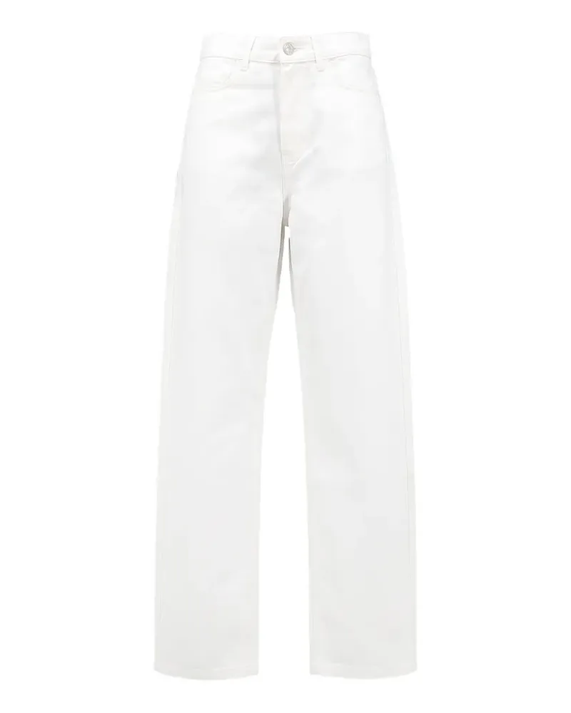 FRANKIE Shop Nelton barrel leg jeans - white - Weiß Weiß