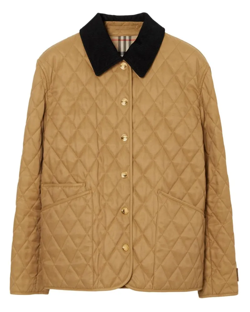 Burberry Gesteppte Jacke - Nude Nude
