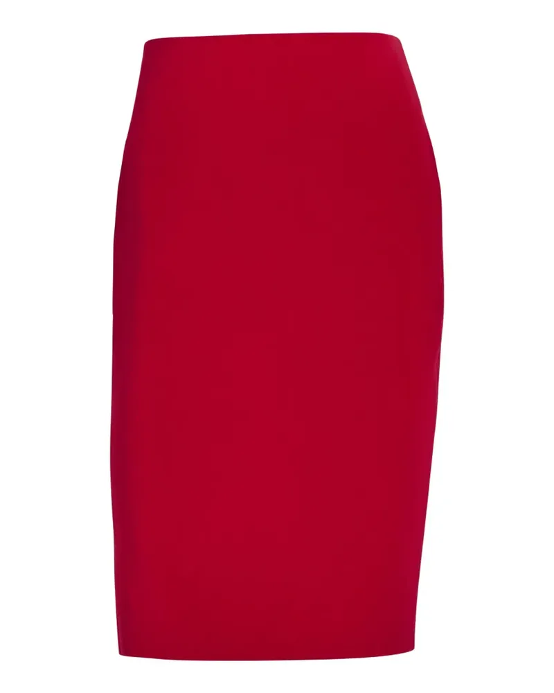 Saint Laurent woven midi skirt - Rot Rot