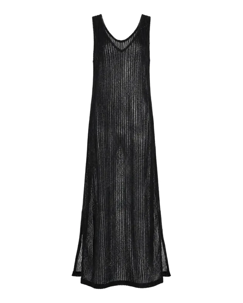 Banana Moon Tupai Beachsoul midi dress - Schwarz Schwarz