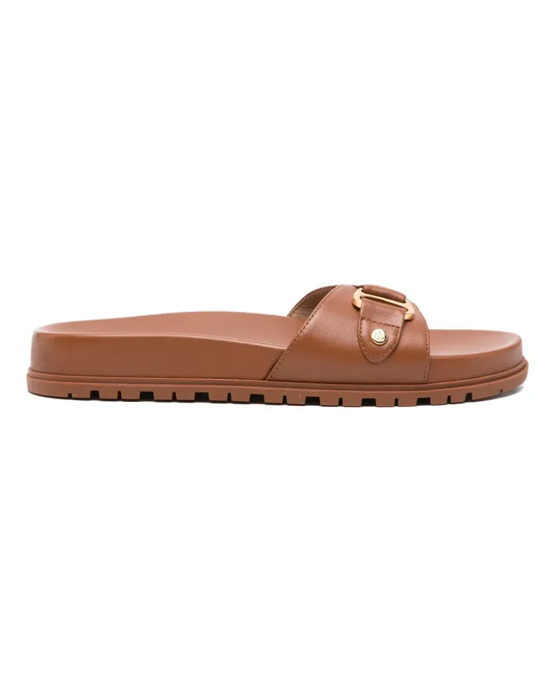 Ralph Lauren Tasha buckle-detail sandals - Braun Braun