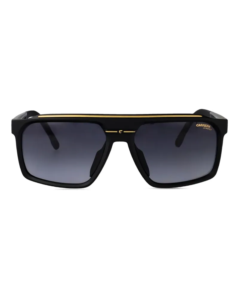 Carrera Sonnenbrille in Maskenform - Schwarz Schwarz