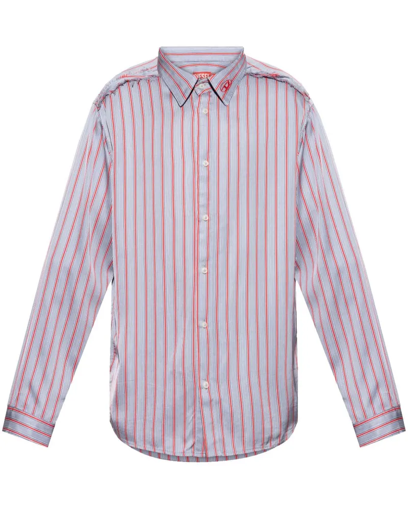 Diesel S-Klab Hemd - Grau Grau