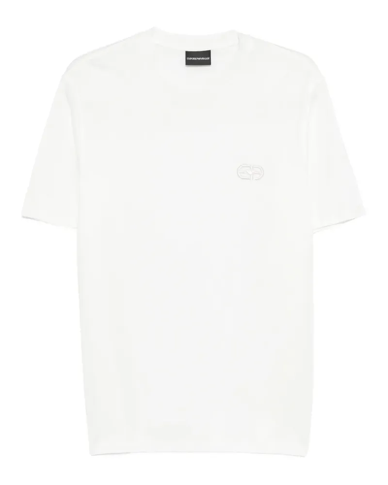 Emporio Armani T-Shirt mit Logo - Weiß Weiß